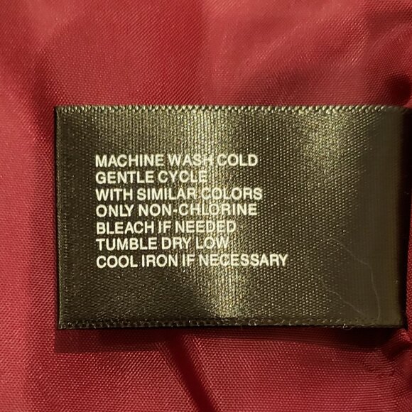 St Johns Bay Red and Gray Anoraks Coat with Detachable Hood - Picture 10 of 10